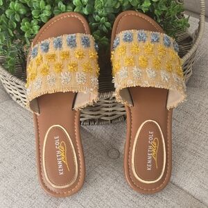 Kenneth Cole Women's Mello Multicolor Slide Sandals